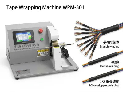 Automatický stroj na ovíjení páskou, kvalitní systém WPM-301 - Stroj na navíjení pásky