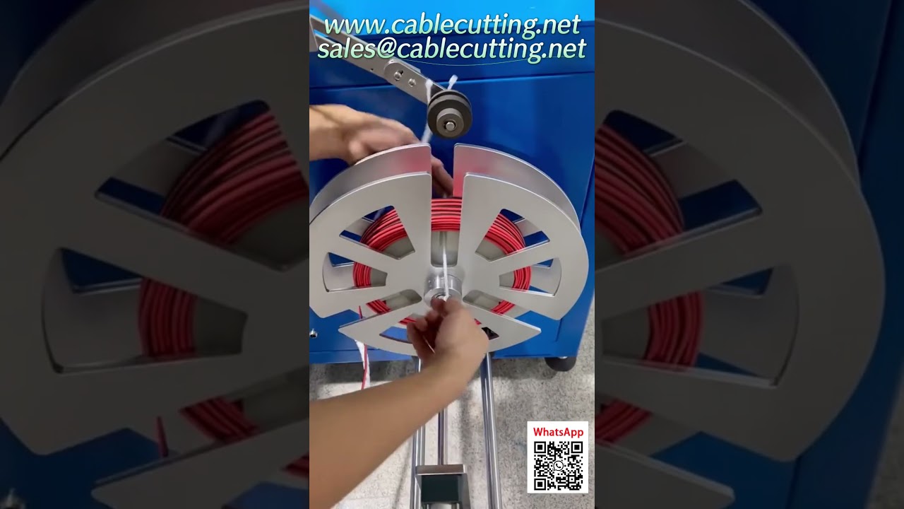 Úsporný a výkonný automatický navíječ pro síťové a koaxiální kabely