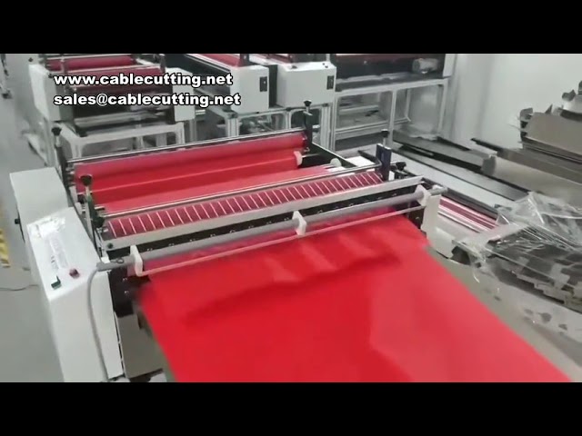 Automatic Non-Woven Fabric, PE Film & Bubble Film Cutting Machine