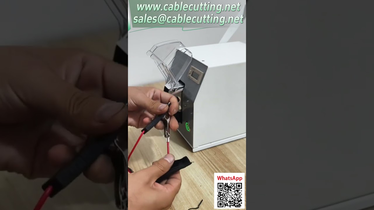 Pneumatický krimpovací stroj na krokodýlí svorky – test účinnosti #krimpovací stroj #zpracování vodičů