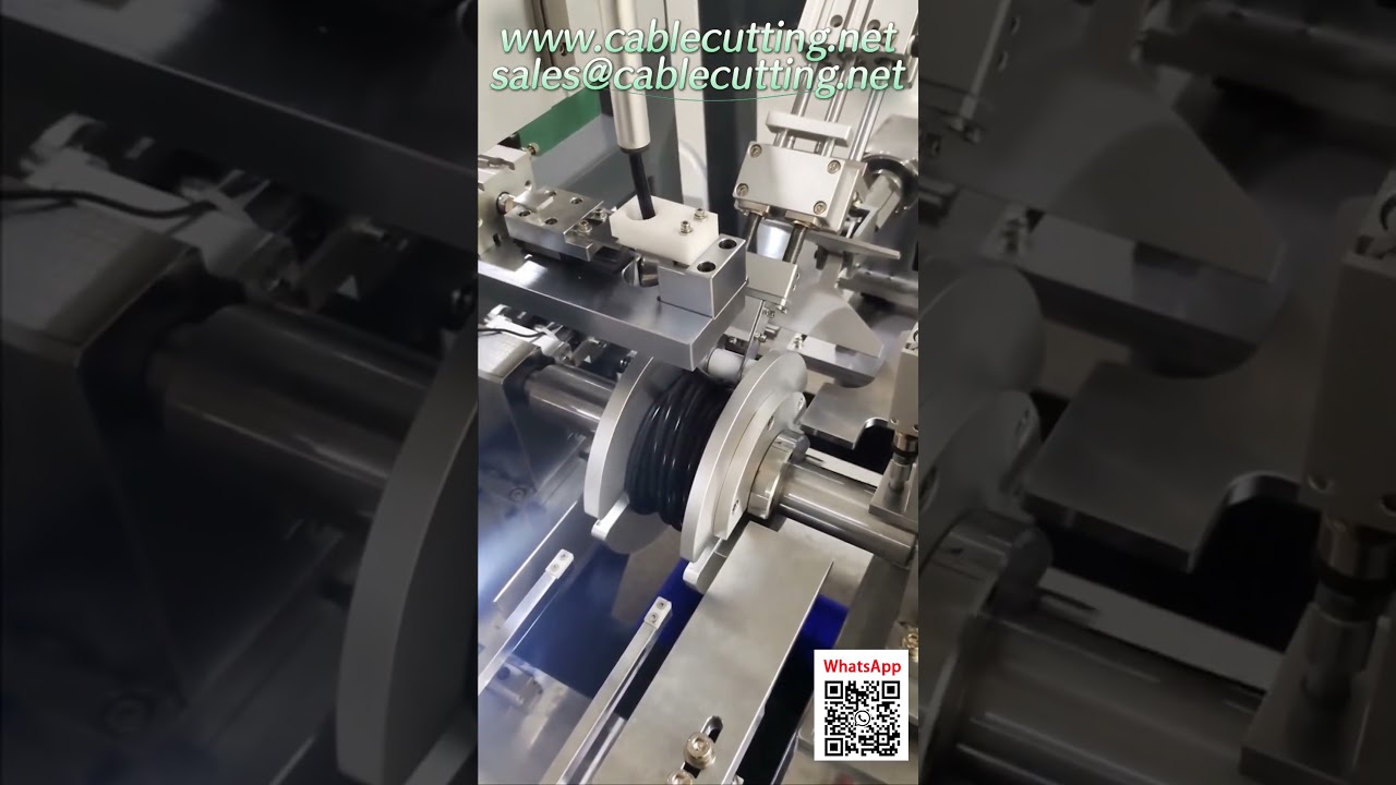Plně automatický navíjecí a vázací stroj – bezobslužný provoz s přesností 0,05 mm!