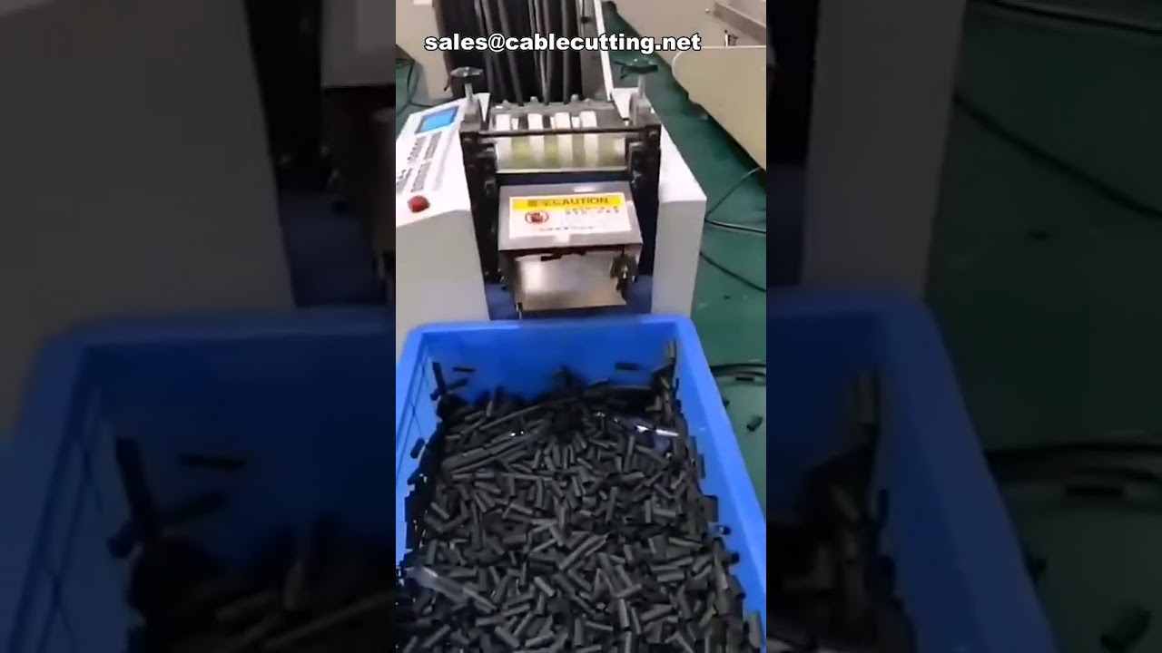 Automatický řezací stroj na PVC smršťovací trubice a hadice
