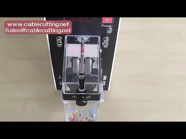 Elektrický odizolovač kabelů a drátů 0,03–4 mm² | Automatický stroj s CE certifikací