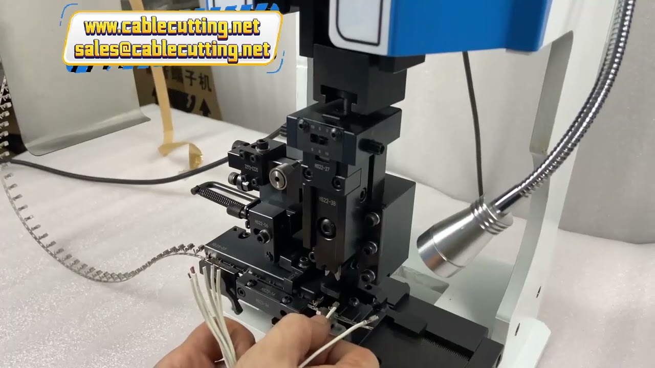 Mecal Type Applicator – Evropský OTP vysokopřesný CNC aplikátor na svorky, boční horizontální
