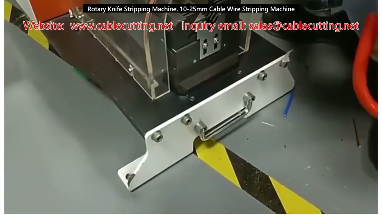 Profesionální rotační odizolovač kabelů 10–25 mm | Automatické zpracování vodičů