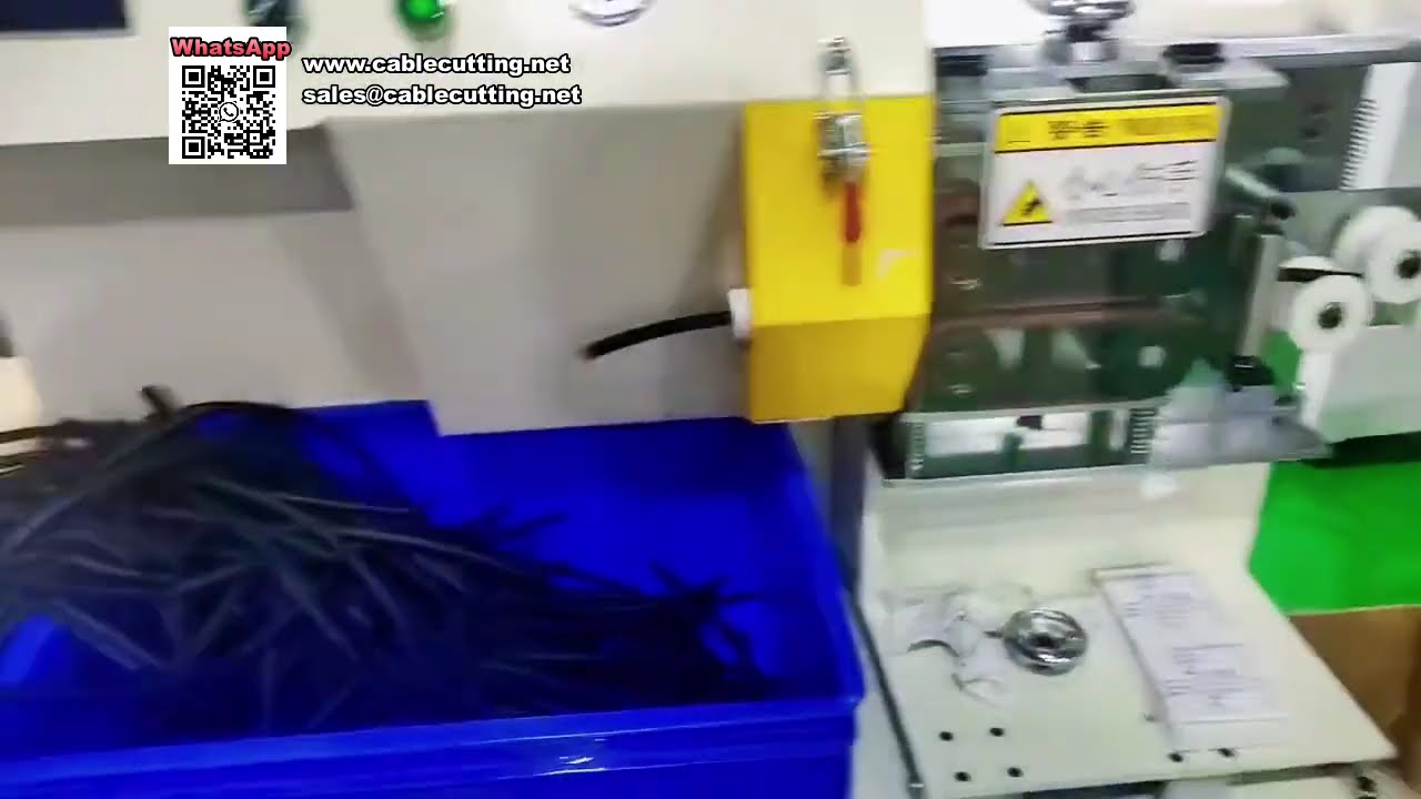 Vysokorychlostní automatický krimpovací stroj pro efektivní výrobu kabelových svazků
