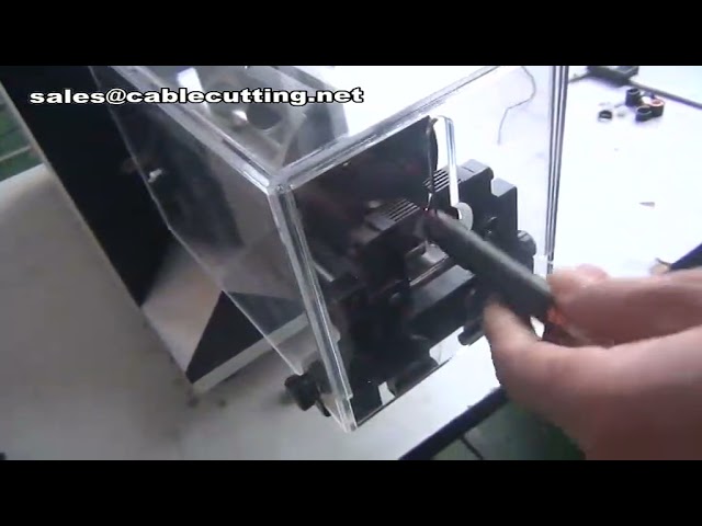 Automatic Coaxial Cable Stripper Machine for New Energy Applications