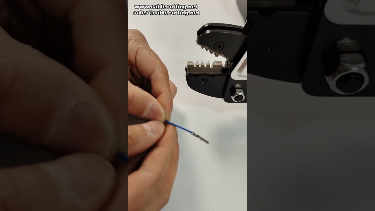 Profesionální elektrický krimpovací stroj pro terminaly Molex 43030-0001