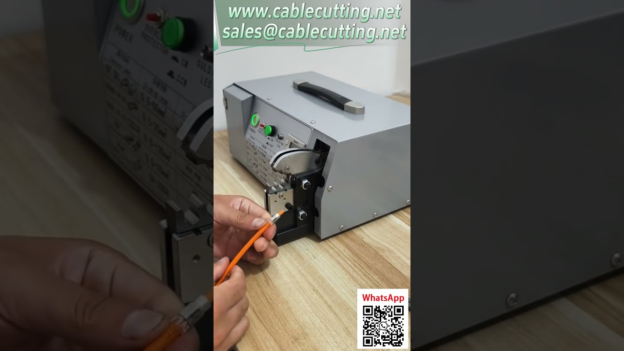 Profesionální krimpovací zařízení – ukázka #automatizace #krimpovacíStroj