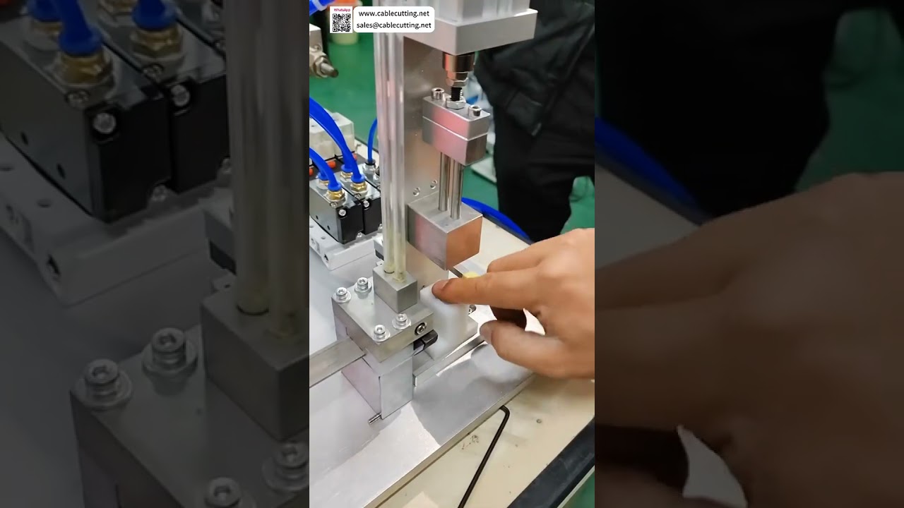 Univerzální automatický lis pro montáž magnetických jader | Efektivní zpracování magnetů