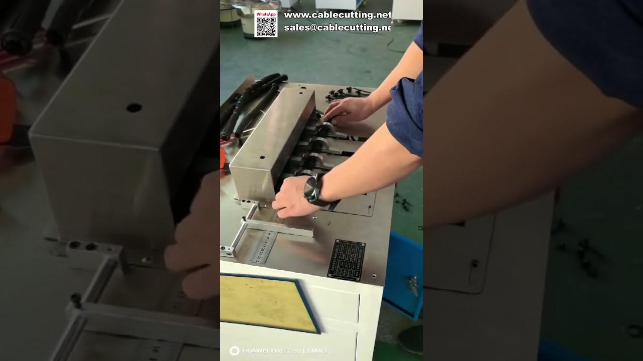 Poloautomatický stroj na nylonové stahovací pásky a řezání | Efektivní průmyslové balení kabelů