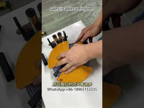 Navíječka HDMI/HD kabelů (biscuit winder) – efektivní zpracování kabelových svazků #navíjení #kabeláž #automatizace