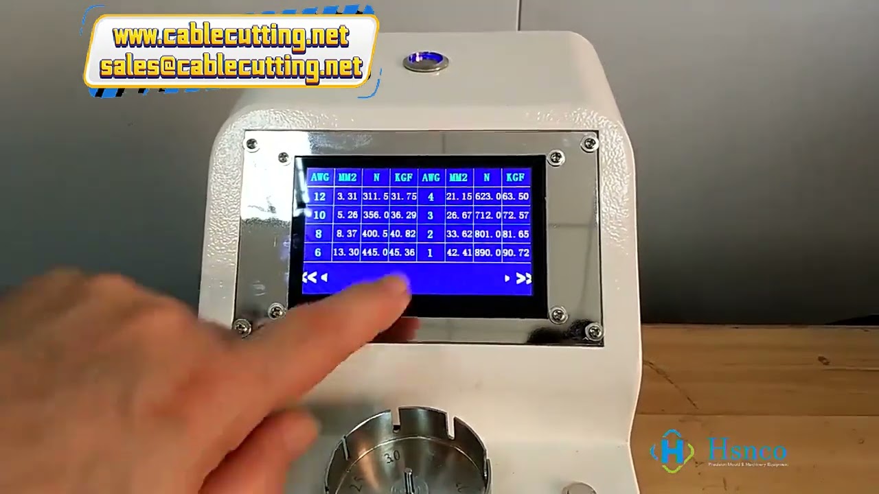 Motorizovaný tester pevnosti krimpování kabelových koncovek – 500N (50 kg)