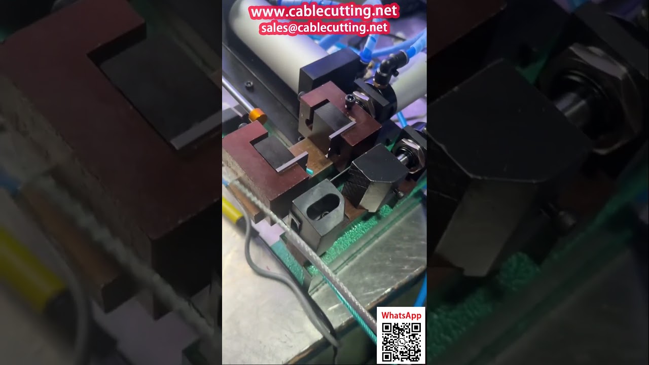 Pneumatic Stripping Machine for Steel Wire Rope in PVC Sheath