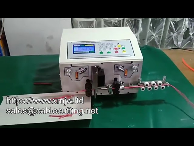 WPM 03e Automatický stroj na odizolování a řezání tenkých TFFN vodičů