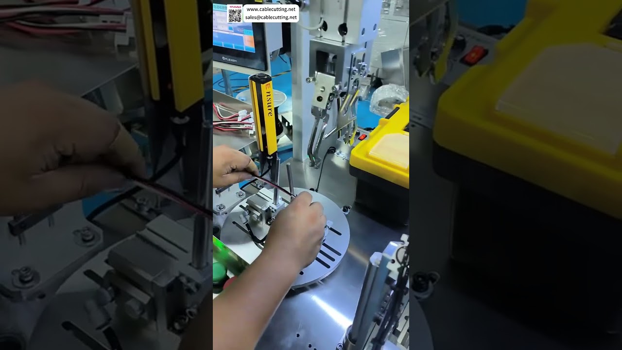 Automatický stroj na vázání drátů a nasazování silikonových kroužků – vysoce kvalitní nástroj pro kabelové svazky - Shorts