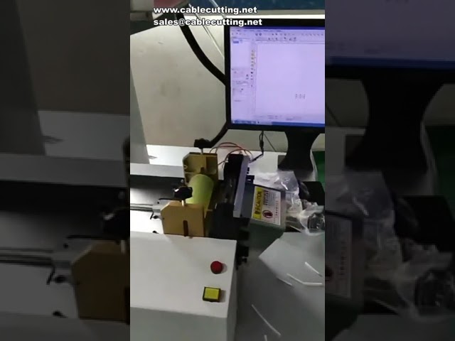 Laserové popisování a řezání trubek – automatické kódování smršťovacích bužírek