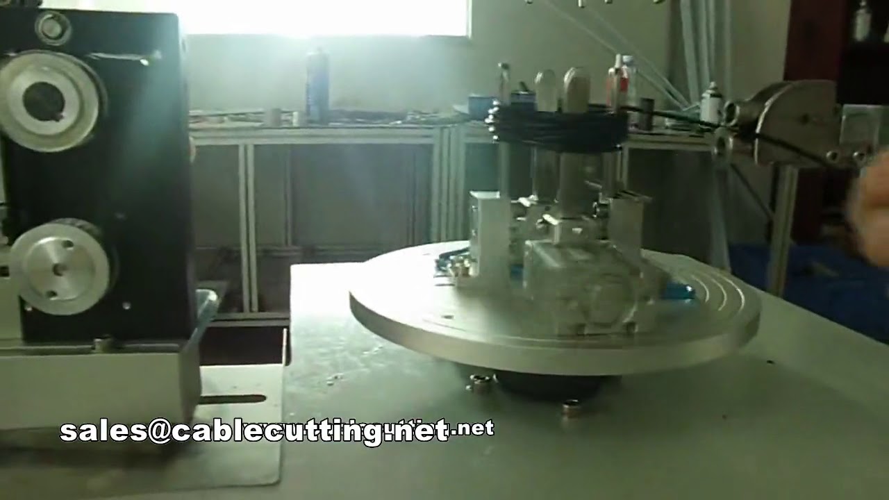 Round Wire Winding and Tying Machine | Coil Wrapping Automation