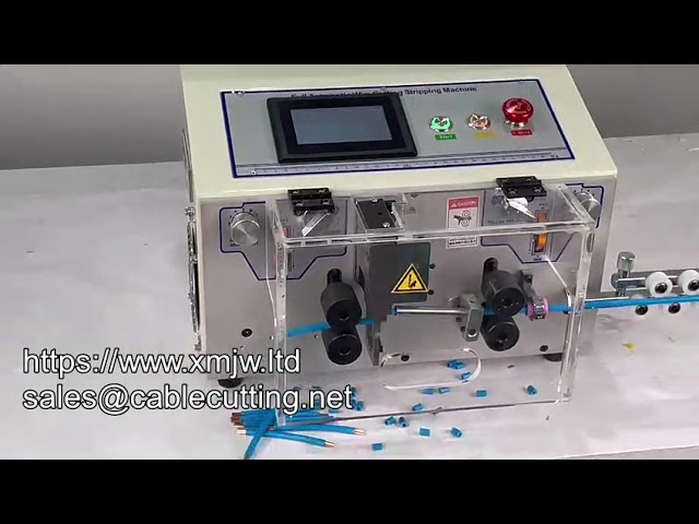 Automatický odizolovací a řezací stroj WPM 02h2 – pro kabely do 10 mm²