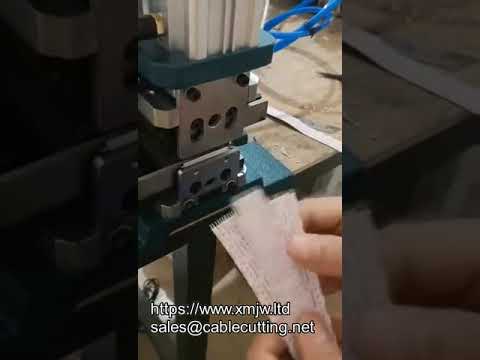 Malý pneumatický odizolovač kabelů – automatický i manuální provoz