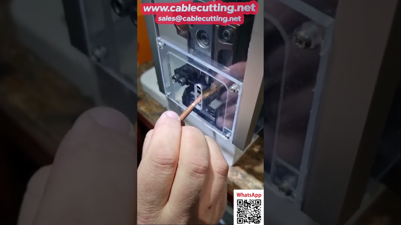Tichý semiautomatický krimpovací stroj na terminály | Efektivní výroba