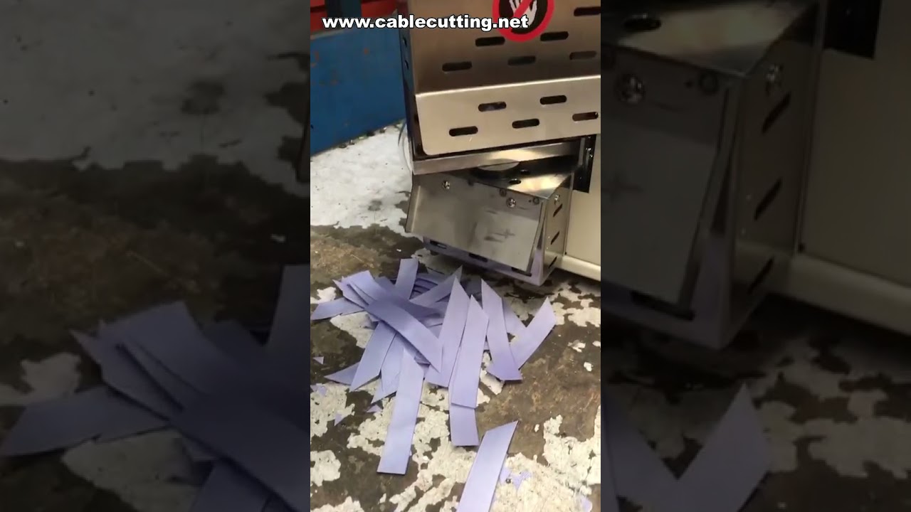 Rotary Knives Tape Cutting Machine for 45 & 135 Degree Angles, Hot and Cold Bevel R