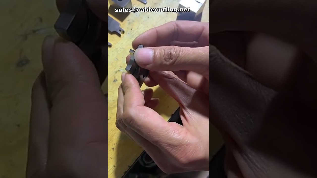 Kvalitní krimpovací čepele a nože pro terminálové stroje – video